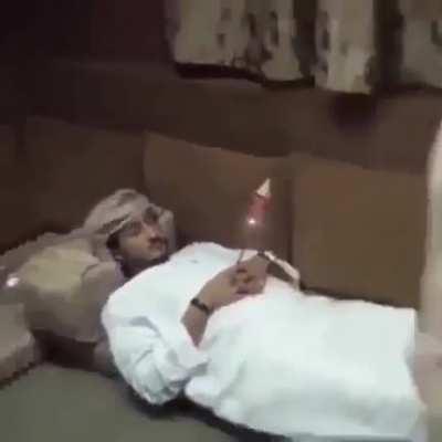 He had explosive dreams