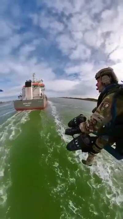 HMRB while I board the ship