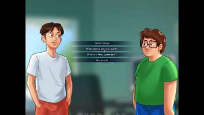 Steamy school scandal in Summertime Saga Deel 53 as teacher crosses the line.