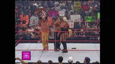 Rikishi stinkfaces Trish Stratus (with replays)