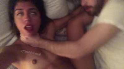 She loves getting choked and used (u/fleshfuneral)