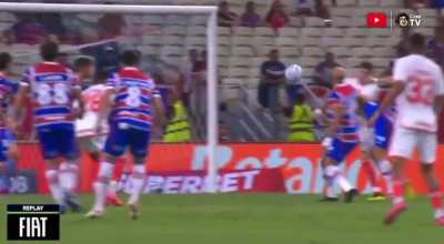 Pênalti não marcado de David Luiz em Fortaleza x Internacional