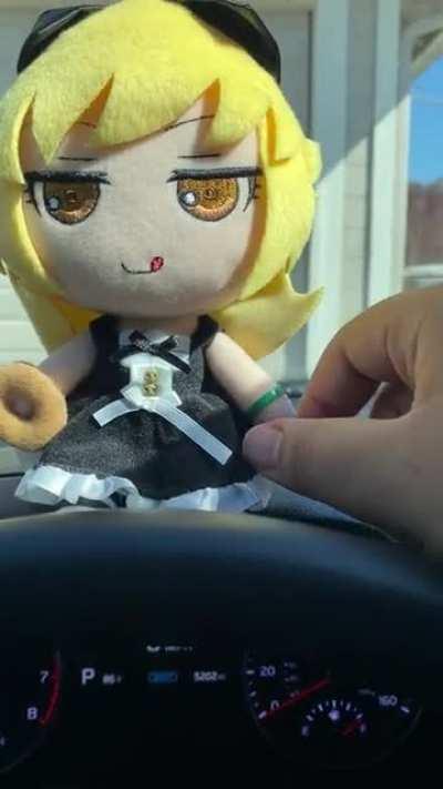 My Shinobu Fumo came in very cute and smaller than I expected