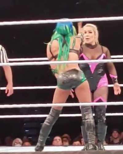 Not falling for Natalya's tricks 🍑