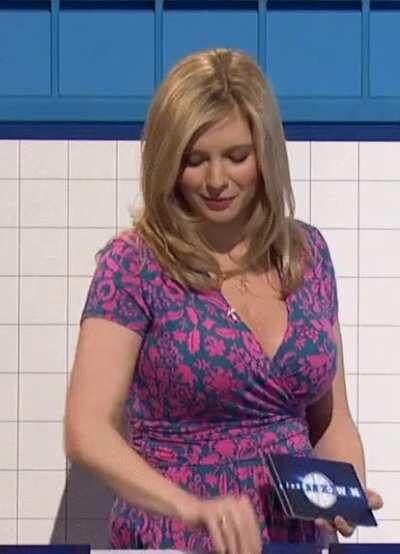 I want to fuck Rachel Riley's big MILF tits