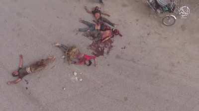 GoPro and Drone footage of ISIS attacking YPG outposts [January, 2018]