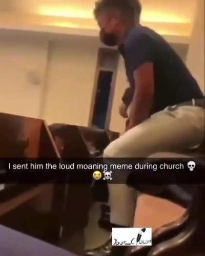 During church 💀