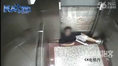 Nothing more scarey than a Chinese elevator!