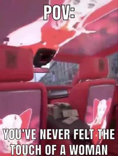 go on get in the car goo goo gaga ass