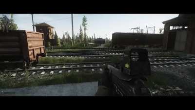 Died because my character can't make the gap between the platform and the train with a small step