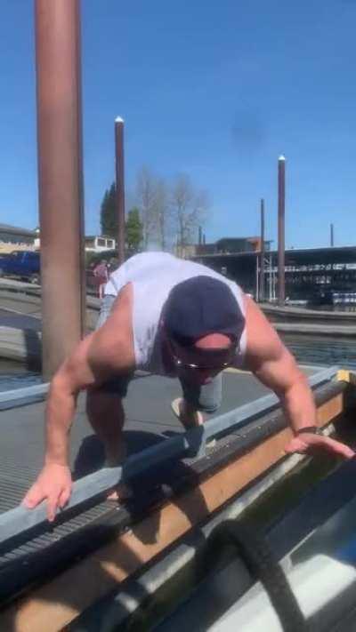 Trying to push the boat out