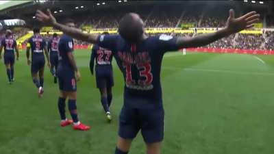 Dani Alves (Long Range) Goal against Nantes 2018/19