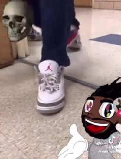 Man these shoes are fresh!