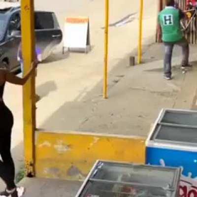 A little girl was saved