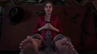 Claire Thighjob POV (ChasingNero) [Resident Evil]