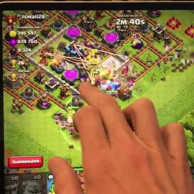 Save time deploying troops in multiple spots at once - great for spam attacks!