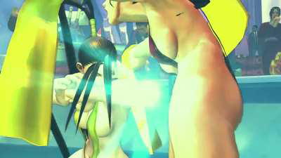 Ibuki destroys Rose [Ultra Street Fighter 4]