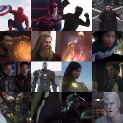 Your New Avengers so far..