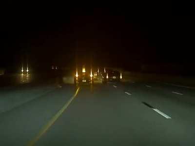 Wrong time to be selfish switching lanes