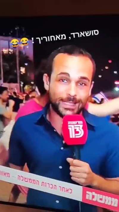 He was waiting for this..