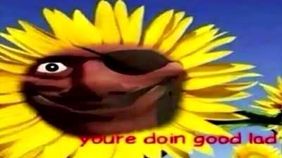 youre doin good lad :)