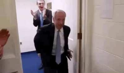 Gary Gensler bought to walk into his interview tomorrow like..