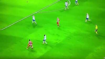 Joao Felix two nutmegs in a row against Rayo Majadahonda