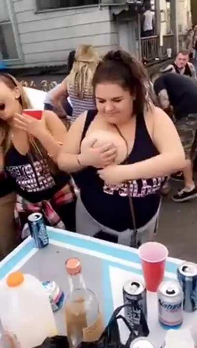 That titty has some weight to it