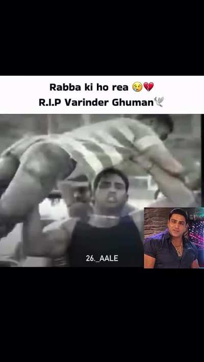 Lag gayi najar punjab nu🥺💔. RIP Punjabi Songs Model and fitness Model Varinder Ghuman.