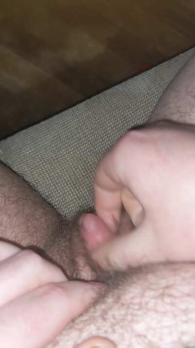 Stroking with my foreskin (23)