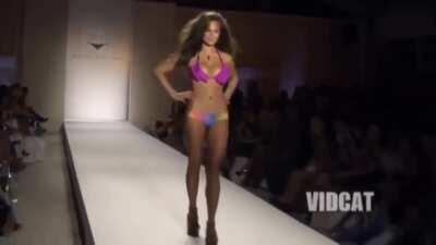 on the runway