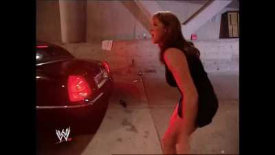 Sable flash boobs to Steph Mcmahon