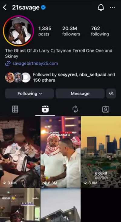 21 Savage trolling Ben 10 by reposting his black eye