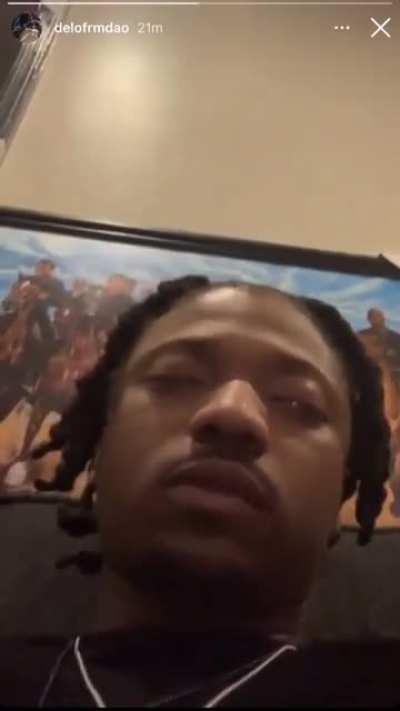 Throwback to when Delo (OBlock) was bussin off the 💊 😳