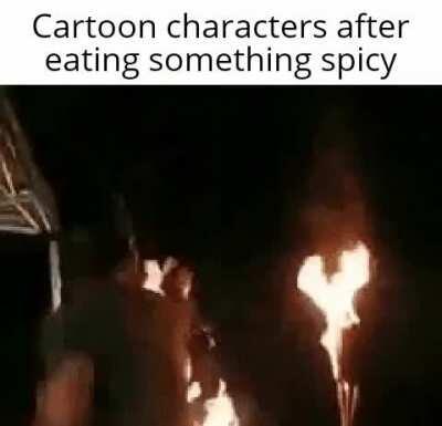 In almost every cartoon or anime