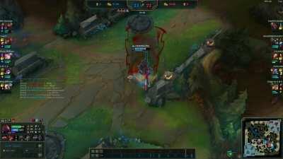 I encountered this crazy Sion + Rell R bug in ranked!