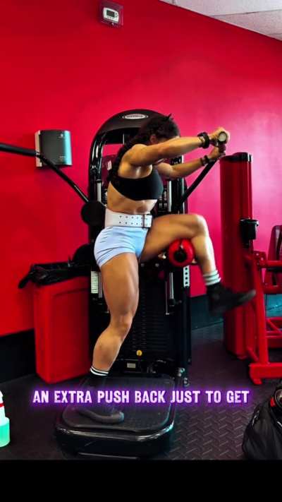 I do whatever I feel that engages more of the muscles I am aiming at in this case the glute. Hope this helps you