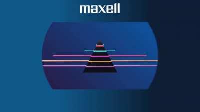 The covers of blank VHS tapes.