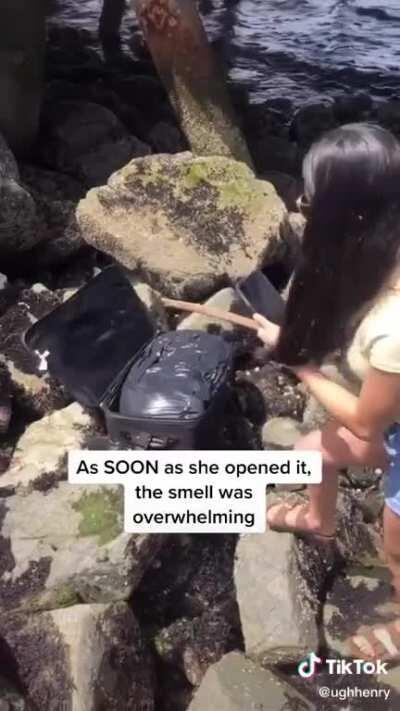 TikTok of teenagers finding remains on Seattle beach