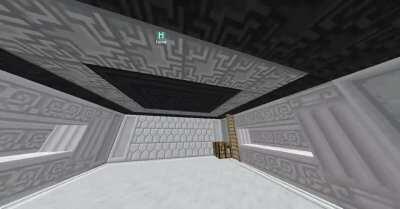 a Ancient Greek inspired basement I made with the Chisel mod!