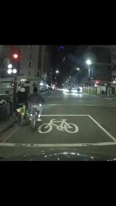 A man had his phone stolen while he was waiting at a traffic light in London.