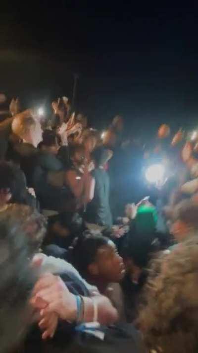 Carti got in the pit with us and shit went left right after