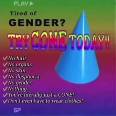 Being a cone is the solution