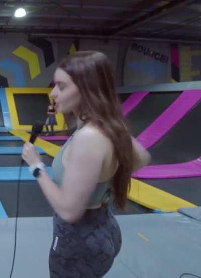 So good, even she can’t keep her hands off it