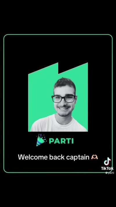 Why did parti’s tiktok post this like it was Tom Brady coming out of retirement