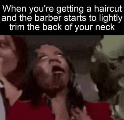 What are you doing, step-barber?