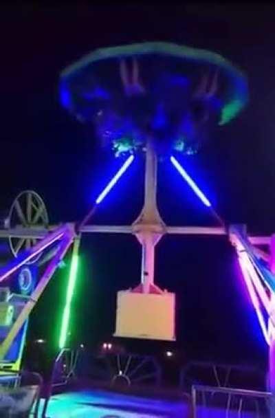 Falling from a Fairground ride