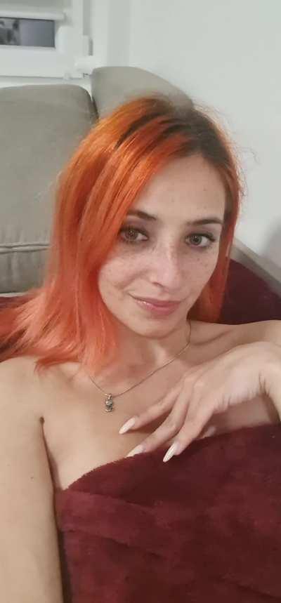 I'd love to feel something warm on my big boobs