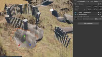 I improved performance and quality of my mesh seam blending asset that blends meshes and not just terrains