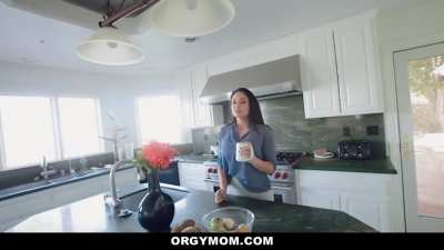 Mom Teaching Her Little Guy to Please a Woman